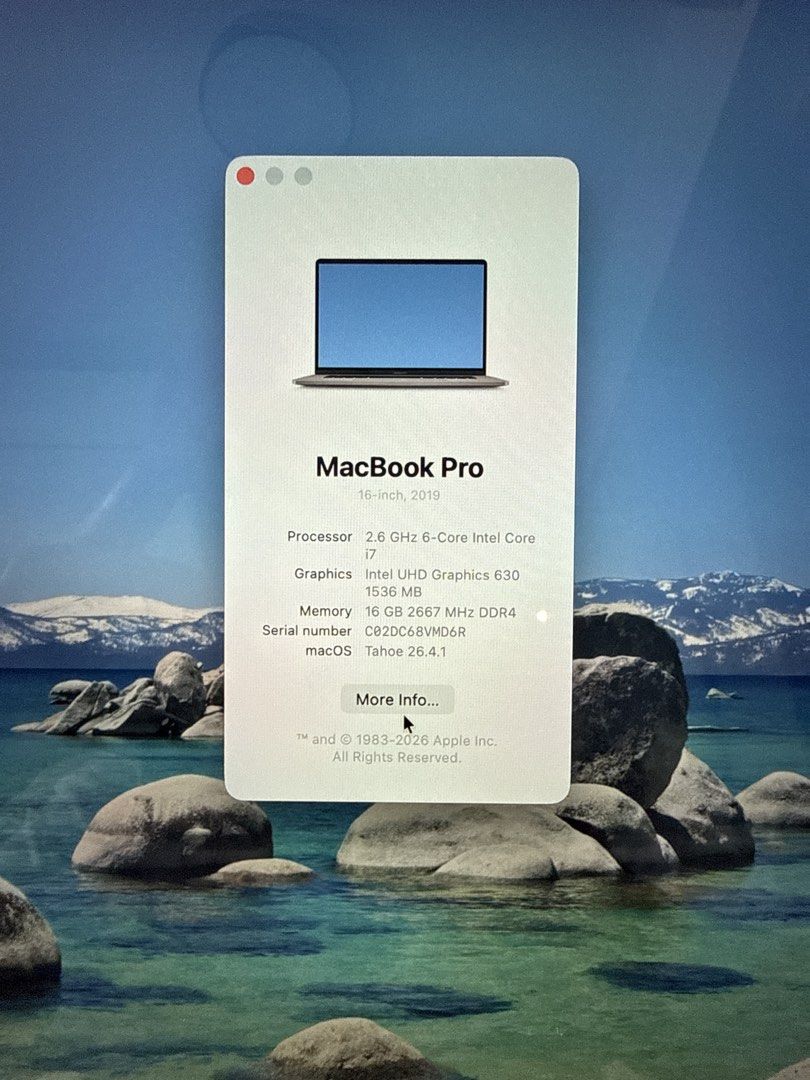 MacBook Pro 16-inch (2019) - 1TB SSD477652387355709443