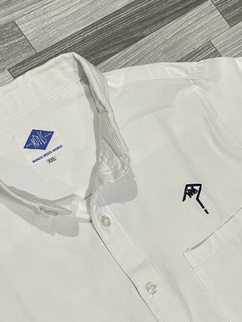 Madness Long Sleeve Button Down Shirt XXL (Category: Tshirts & Polo Shirts ) located in Caloocan City. Submitted by thriftkidd2024 (Listing ID 1437001505, Image 3). Description: [ Madness Formal Polo Longsleeve ] XXL on tag width: 22 length: 29 As new Condition 10/10 color rate no issue Flawless 579 free sf Makati City📍 DM TO PURCHASE 📍📥📥 .