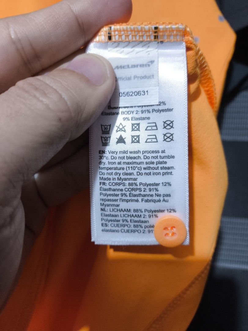 McLaren polo (Category: Tshirts & Polo Shirts ) located in Manila. Submitted by joshramly (Listing ID 1436975794, Image 3). Description: Castore McLaren F1 polo size Large Good as New 2500 only .