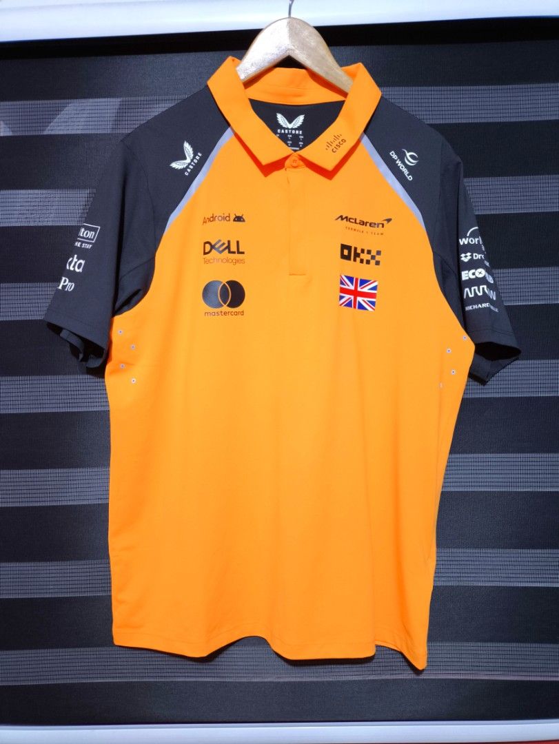 McLaren polo (Category: Tshirts & Polo Shirts ) located in Manila. Submitted by joshramly (Listing ID 1436975794, Image 1). Description: Castore McLaren F1 polo size Large Good as New 2500 only .