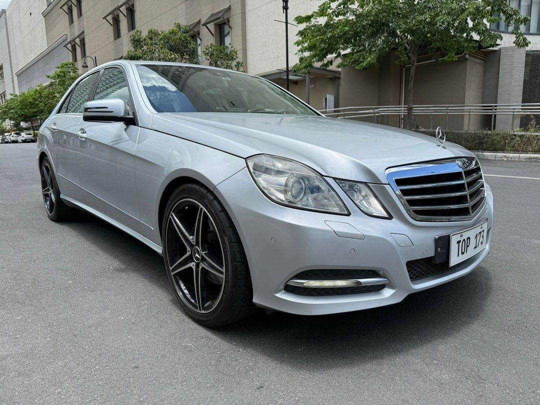 Mercedes Benz E300 2011 jackani Auto (Category: Used Cars) located in Pasig City. Submitted by jackani (Listing ID 1436943722, Image 1). Description: local unit low mileage casa maintained factory leather seats sunroof AMG Wheels original paint all stock U can call 09173295586.