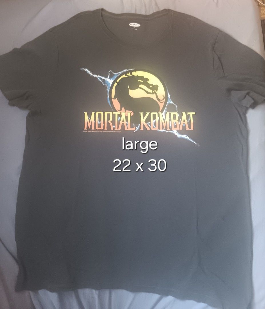 Mortal kombat old navy shirt large (Category: Tshirts & Polo Shirts ) located in Quezon City. Submitted by scorpion_zer0 (Listing ID 1436848265, Image 1). Description: for sale mortal kombat shirt old navy gray large 22 x 30.