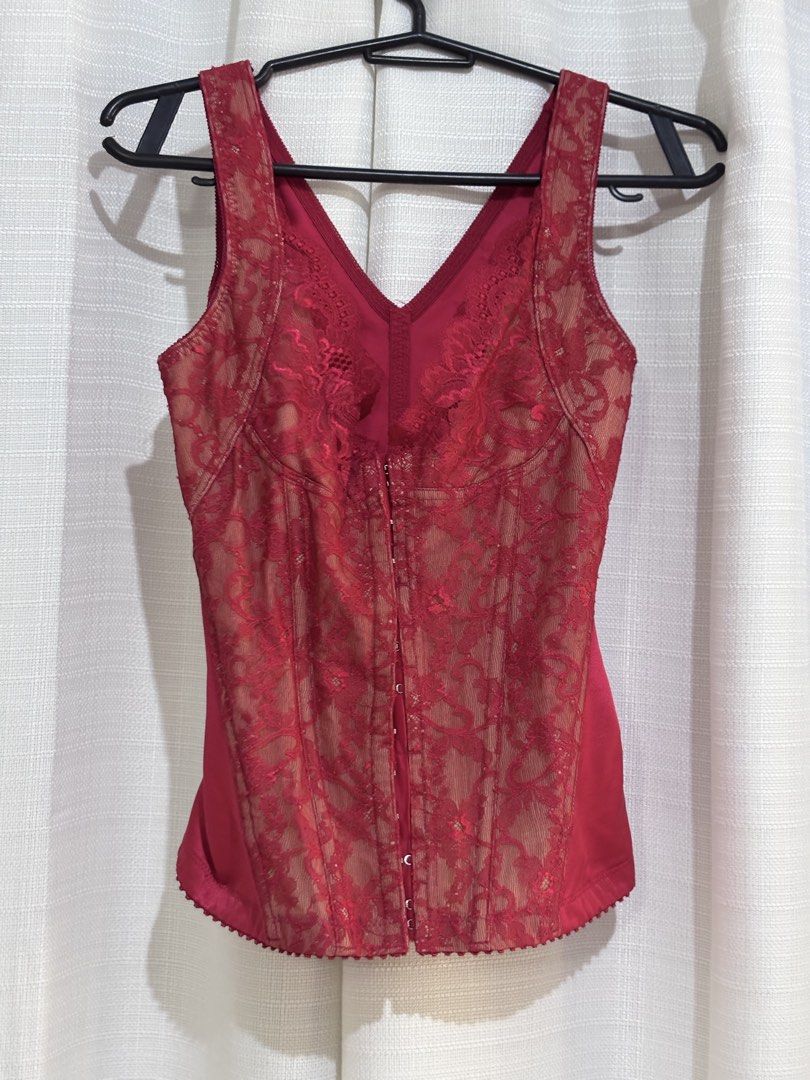 Most Beautiful and Unique Red Lace Corset (Category: Others Tops) located in Bulacan. Submitted by sum1scloset (Listing ID 1436887016, Image 1). Description: SERIOUS BUSINESS ONLY, PLEASE. THOSE WHO WILL WASTE MY TIME WILL BE BLOCKED. closet clean-up to create space for a more sustainable lifestyle 💟 • most pieces are in xxs–xs, with only a few in s • all items are well taken care of and properly stored — i treat my clothes like babies 🤭 • actu