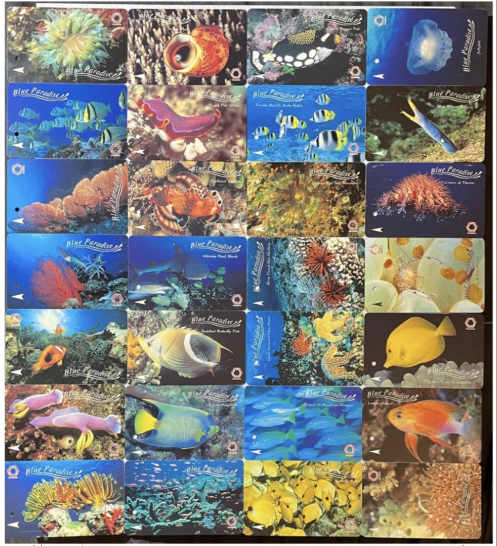 Mrt Complete Module Set MRT Card Complete Set Of Blue Paradise, Hobbies & Toys, Memorabilia ...