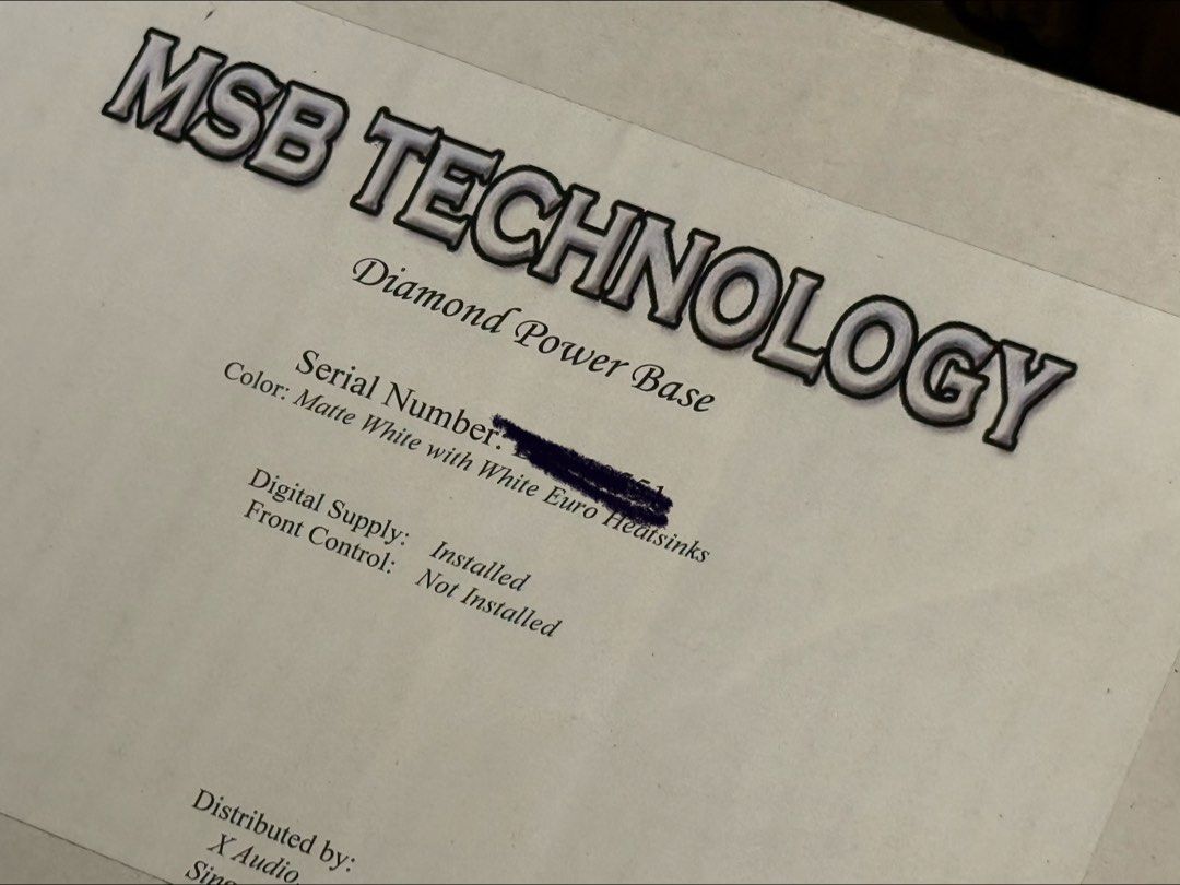 MSB Technology Diamond DAC IV Plus449256701779650564