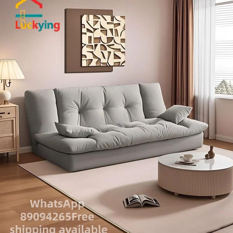 Multifunctional Adjustable Cloud Sofa Bed (Category: Bed Frames & Mattresses) located in Singapore. Submitted by franchesca24190 (Listing ID 1436952175, Image 1). Description: Multifunctional Sofa Bed This multifunctional sofa bed features minimalist design, easily convertible into a bed. 3-level adjustable backrest allows you to find your most comfortable sitting or lying position. Adopted cloud-like thickened cushion, bringing soft and cozy exp