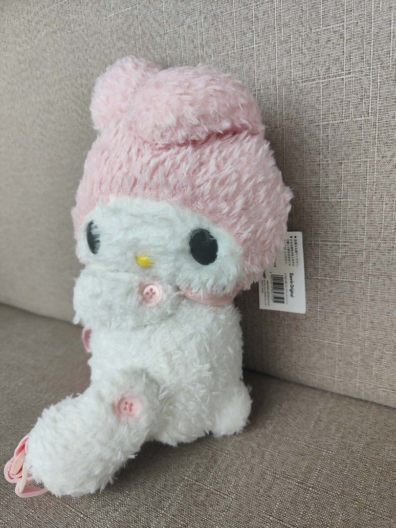My Melody Backpack Plush (Category: Plushies & Soft Toys) located in Quezon City. Submitted by eolshop (Listing ID 1436885427, Image 2). Description: My Melody Backpack Plush Sanrio Japan Brand Bew.
