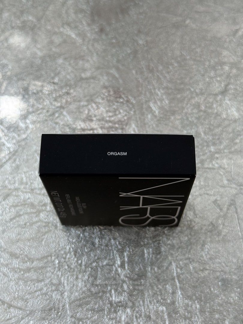 NARS Blush in Orgasm (Category: Makeup) located in Singapore. Submitted by strawberrysunsetz (Listing ID 1436909708, Image 2). Description: - NARS Orgasm blush - Brand New, in original packaging - Refillable - Net weight: 0.17 oz / 4.8g.