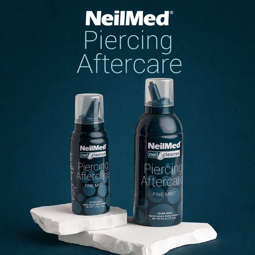 NeilMed Piercjng aftercare (Category: Body Care) located in Mandaluyong City. Submitted by neilmed_phil. (Listing ID 1436867482, Image 2). Description: New piercing? Proper aftercare is a must! 💧 Keep your piercing clean, safe, and infection-free with NeilMed Piercing Aftercare Fine Mist. Sterile saline solution that helps support faster and healthier healing. ✔ Easy spray application ✔ No twisting needed ✔ Safe and gentle for all piercings 📩 M