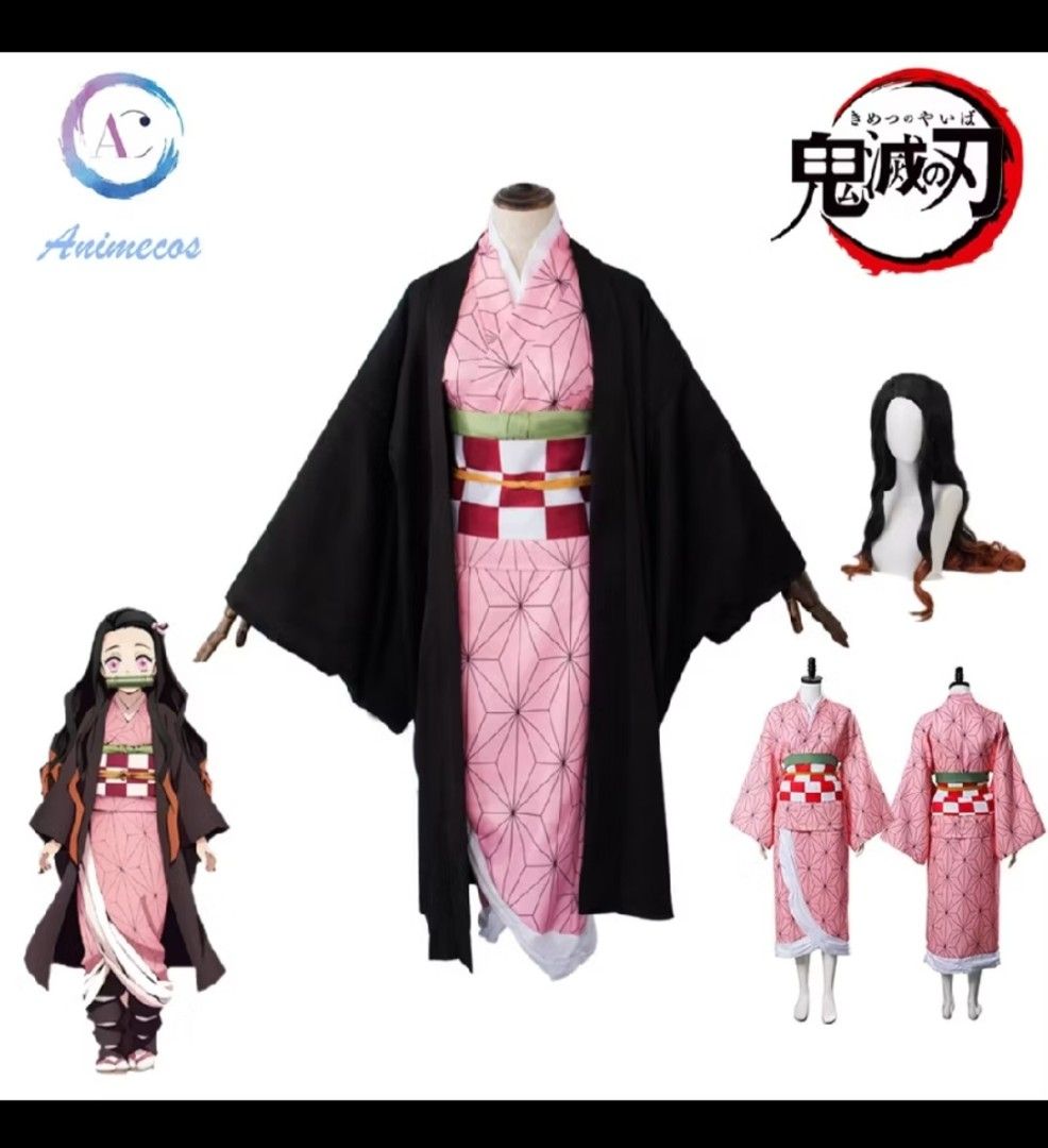 Nezuko Cosplay Kimetsu no Yaiba (Category: Traditional & Ethnic wear) located in Digos. Submitted by mylshime (Listing ID 1436897030, Image 1). Description: Small size and like new ♡♡ pack and ready to ship♥︎ used twice only (for home photos lang) 📍Shipping from Davao, Digos City 📍MOP: Gcash/Paypal 📍Shipping fee: Mindanao: 50+ Luzon/Visayas:90+ 📍jnt express.