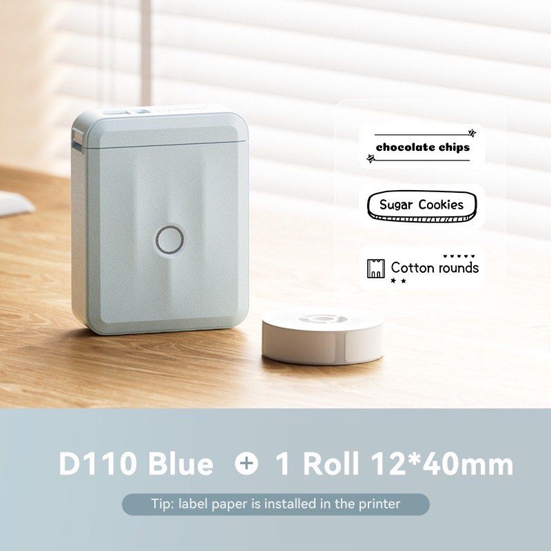 NIIMBOT D110 Label Printer (Blue)449603525653319680