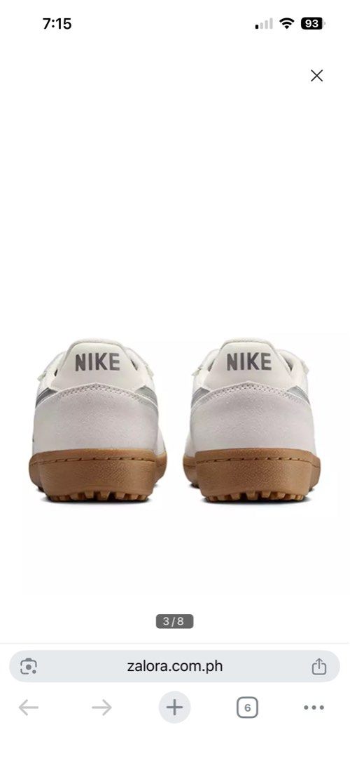 Nike Field General 5.5 (Category: Sneakers) located in Cabuyao City. Submitted by letsgoloid (Listing ID 1437015754, Image 3). Description: - Brand new, unworn with box - Platinum Tint/Metallic Silver-Vast Grey - Authentic, both in Nike site - RFS: impulse buy, too many white shoes - DM for more pics.