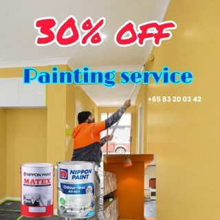 All types Of Painting|House Paint|Office Paint|HDB |Condo |Rental |Resale|Masionate |Storey House Etc. Collection item 1