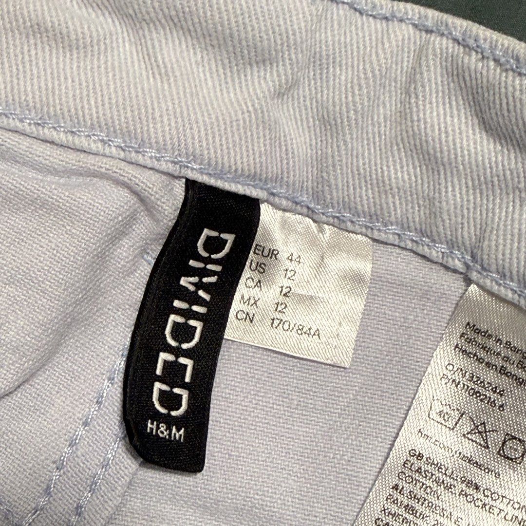Plus size H&M Divided Denim Shorts (Category: Shorts) located in Quezon City. Submitted by ckrolling (Listing ID 1436956769, Image 3). Description: Light blue color Can fit up to XXL .