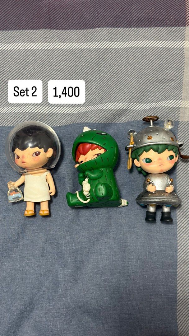 POPMART Hirono: Quitting SALE (Category: Designer & Blind Box Toys) located in Manila. Submitted by joeldpjr (Listing ID 1436991925, Image 2). Description: ALL HIRONOS DO NOT HAVE A BOX, FOIL, OR CARD! Only “Caught You” in SET 1 has complete inclusions. - Negotiable -(FREEBIE) Free “Back Off” (sealed and complete inclusions) for the first buyer to get two or more sets loc: taft ave mop: PAYO gcash or maribank mod: SDD (lalamove, grab, etc) or mee