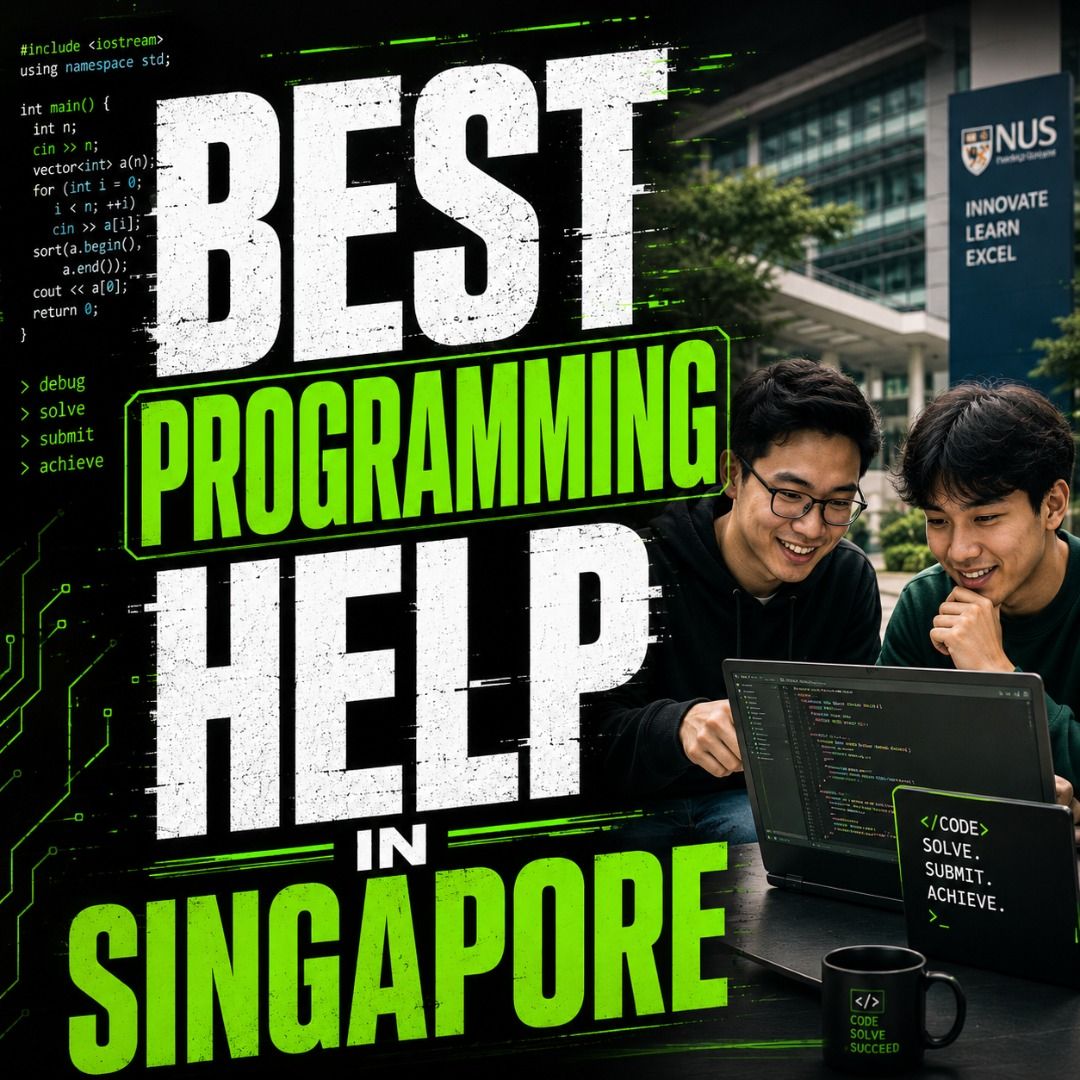 Programming Help Coding Assignment Helper Python Java C++ SQL JavaScript HTML Excel VBA SPSS STATA Solidworks Matlab R Studio Data Analytics (Category: Professional Skills) located in Singapore. Submitted by codingo (Listing ID 1293823794, Image 1). Description: We can help fix any programming or coding issue you have. All universities and courses welcomed. Over 100+ experts from NUS/NTU/SUSS/SIM will work on your programming assignment. Do send 