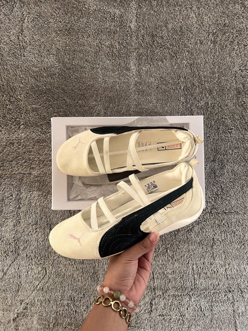 Puma Speedcat Rosie Edition (Category: Flats & Sandals) located in Iloilo. Submitted by gigranada (Listing ID 1436882235, Image 1). Description: - Authentic Puma Speedcat Rosie Edition - Size: 8-8.5 - Includes original box - Complete inclusions - Lightly used, 8/10 condition Feel free to send a message for inquiries or pictures.