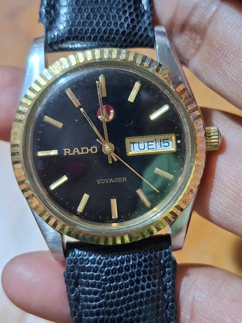 Rado automatic vintage (Category: Men's Watches) located in Cagayan de Oro. Submitted by purelion.ff7d09 (Listing ID 1436931243, Image 1). Description: Rado Autimatic vintage.