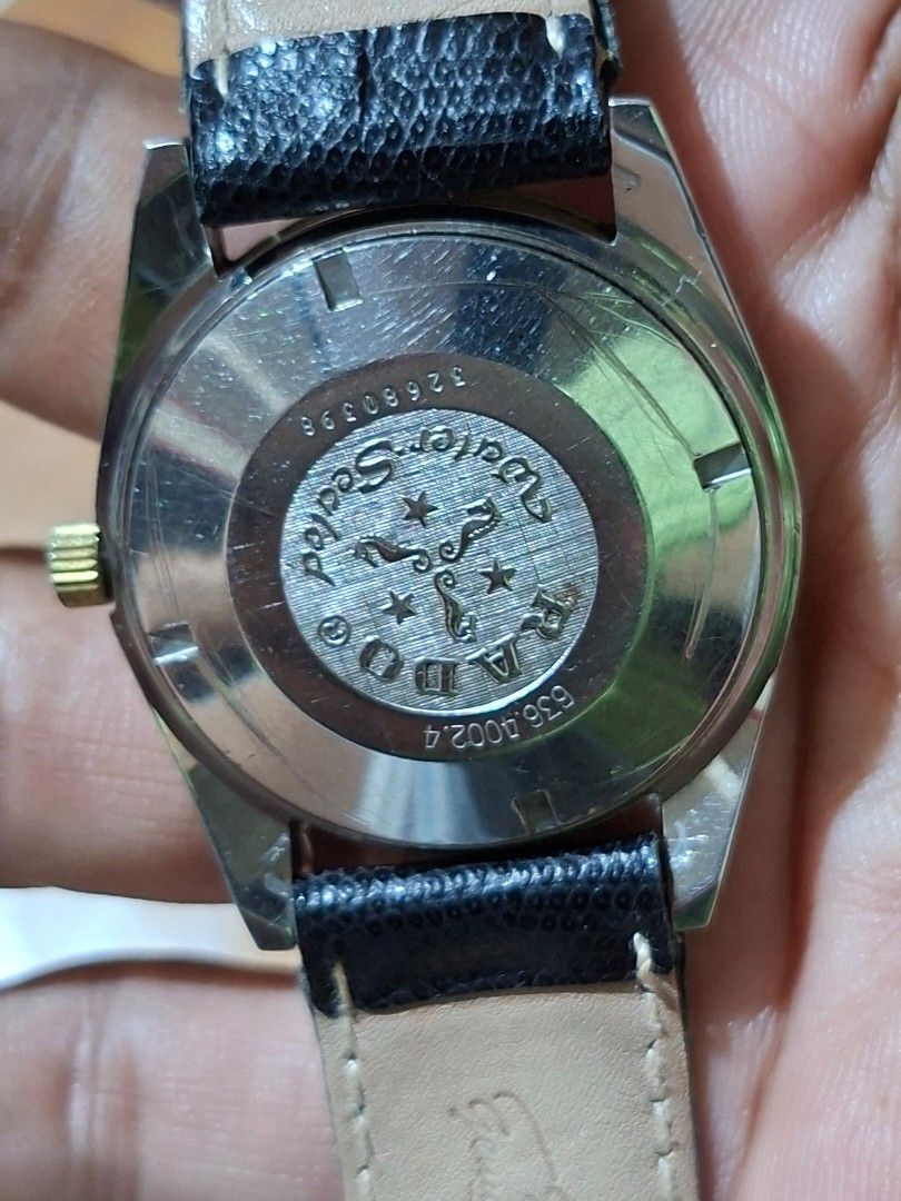 Rado automatic vintage (Category: Men's Watches) located in Cagayan de Oro. Submitted by purelion.ff7d09 (Listing ID 1436931243, Image 2). Description: Rado Autimatic vintage.