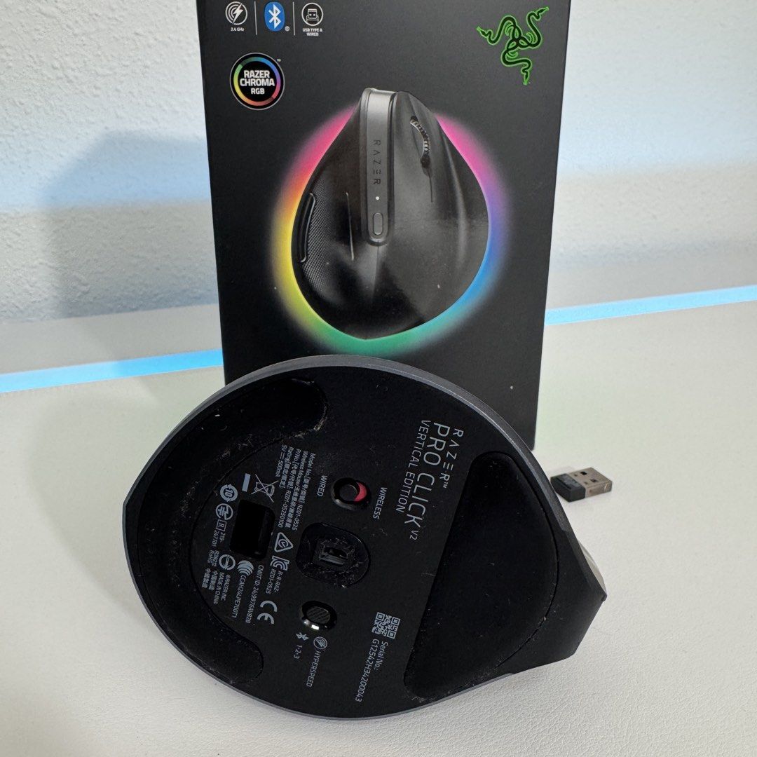 Razer Pro Click V2 Vertical Ergonomic Mouse449491181828188164
