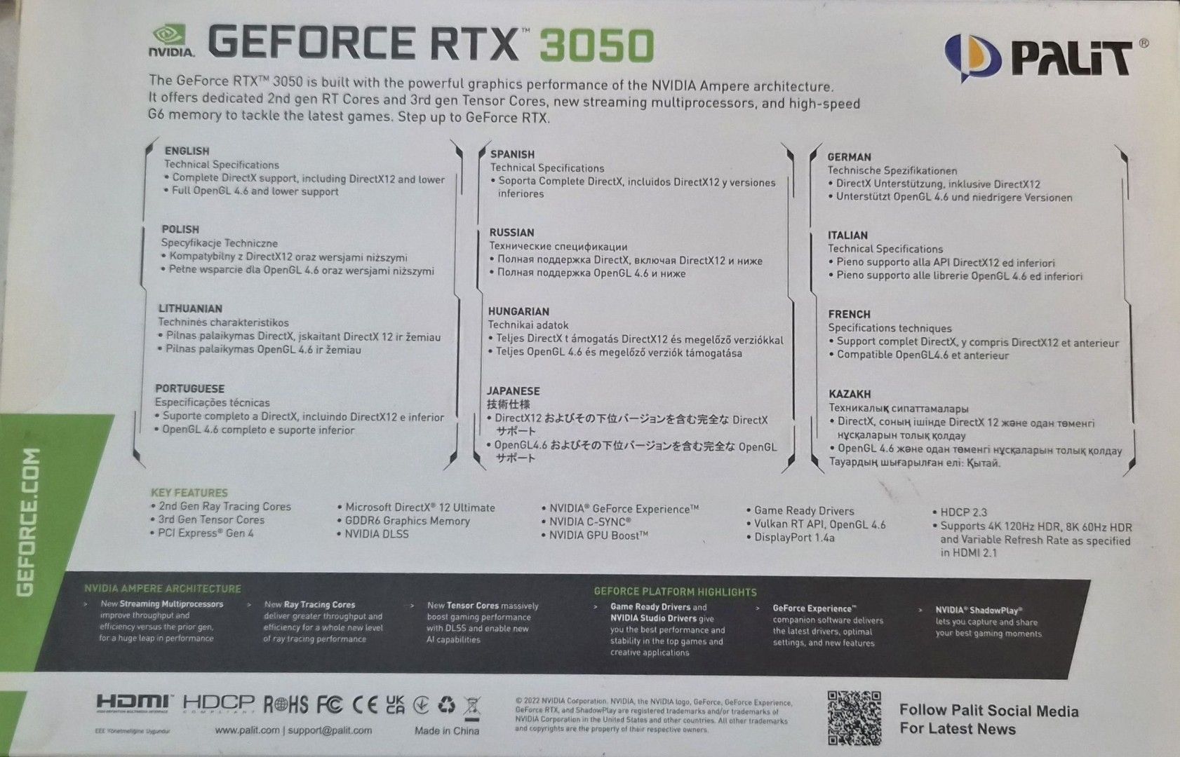 RTX 3050 8GB449050179504721921