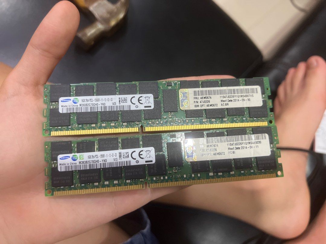 Samsung 32GB ecc DDR3 RAM449711105020405760