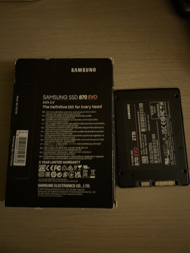 Samsung 870 EVO 2TB SSD449812251133890560