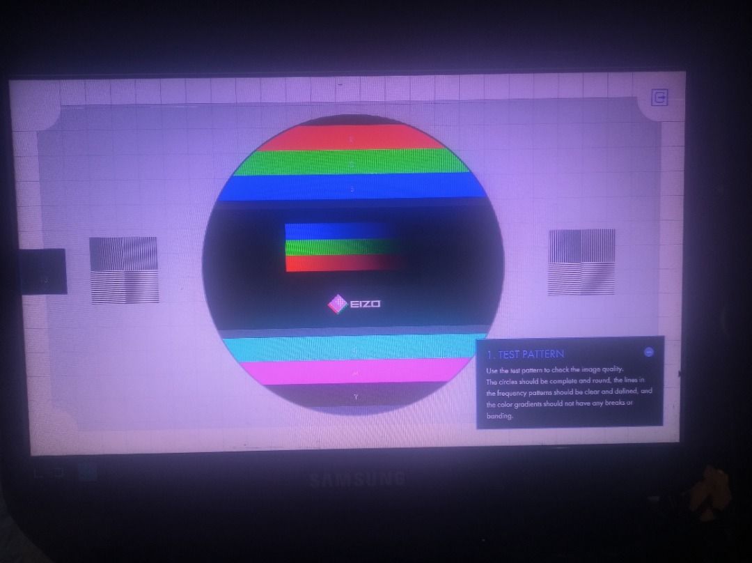 Samsung Monitor (Category: Monitor Screens) located in Manila. Submitted by heydrey99 (Listing ID 1436846541, Image 3). Description: Model: S16A100N Good condition maganda pa resolution Issue: white line sa ibabaw, pero the rest maganda naman output Mejo mahirap hanapan ng power adapter pero nabilihan ko naman na isama ko na din Price: negotiable pm lang PWEDE PA TAWARAN Location: Culiat, Quezon City For pick up For deliver: lalamove kayo mag boo