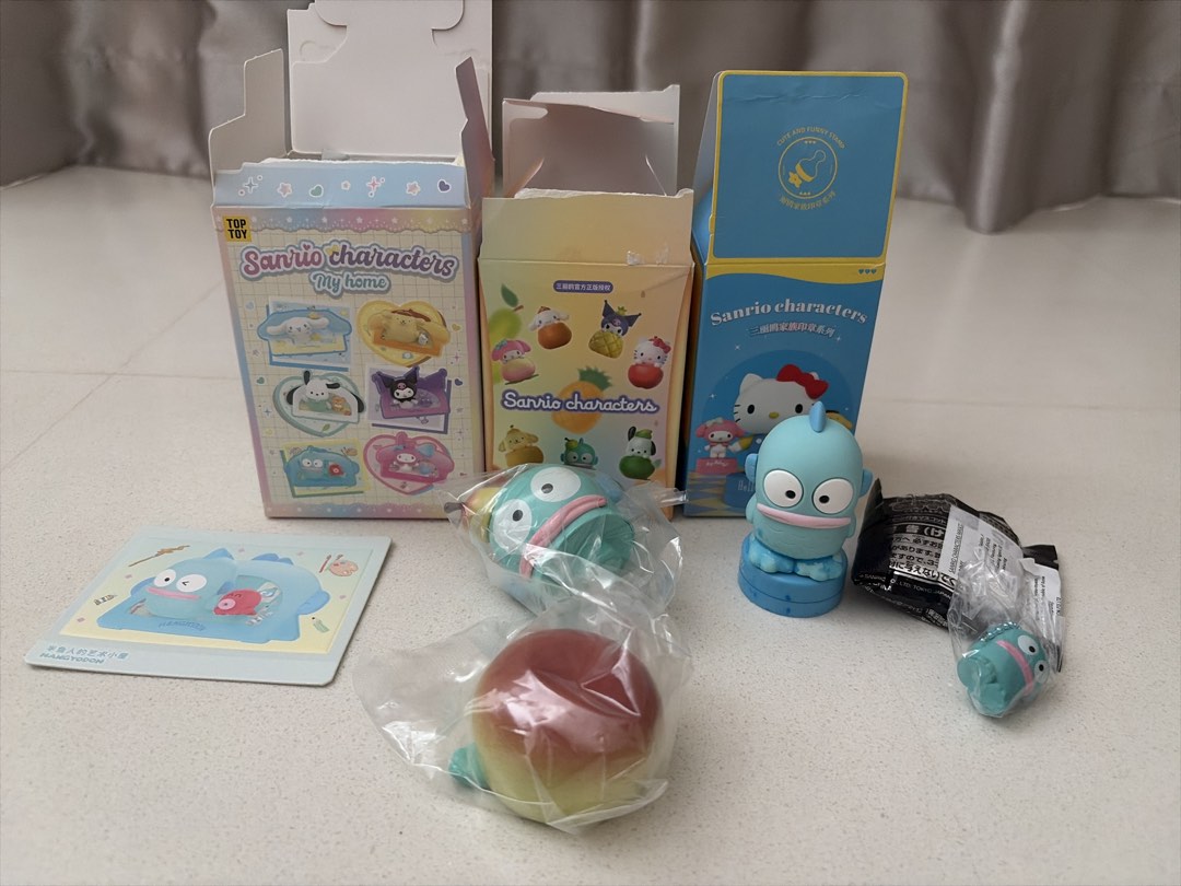 Sanrio Characters Blind Box Figures- Hangyodon, Hobbies & Toys ...