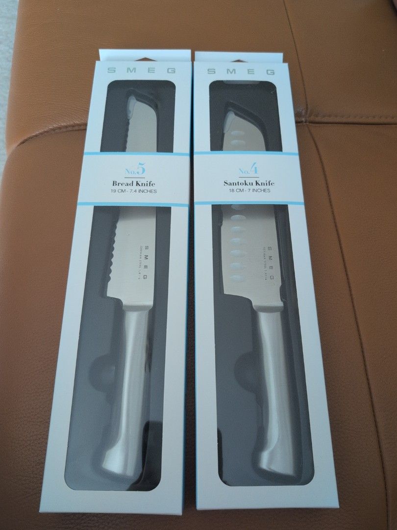 Smeg Knife Set - Santoku & Bread Knife449229218927749120