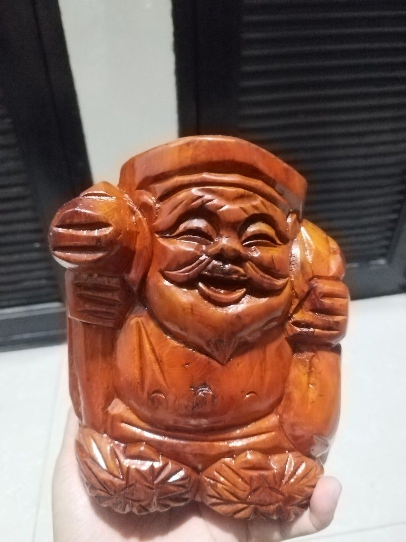 Solid budda wood (Category: Vintage Collectibles) located in San Rafael. Submitted by jflshoppe1989 (Listing ID 1436957486, Image 2). Description: .