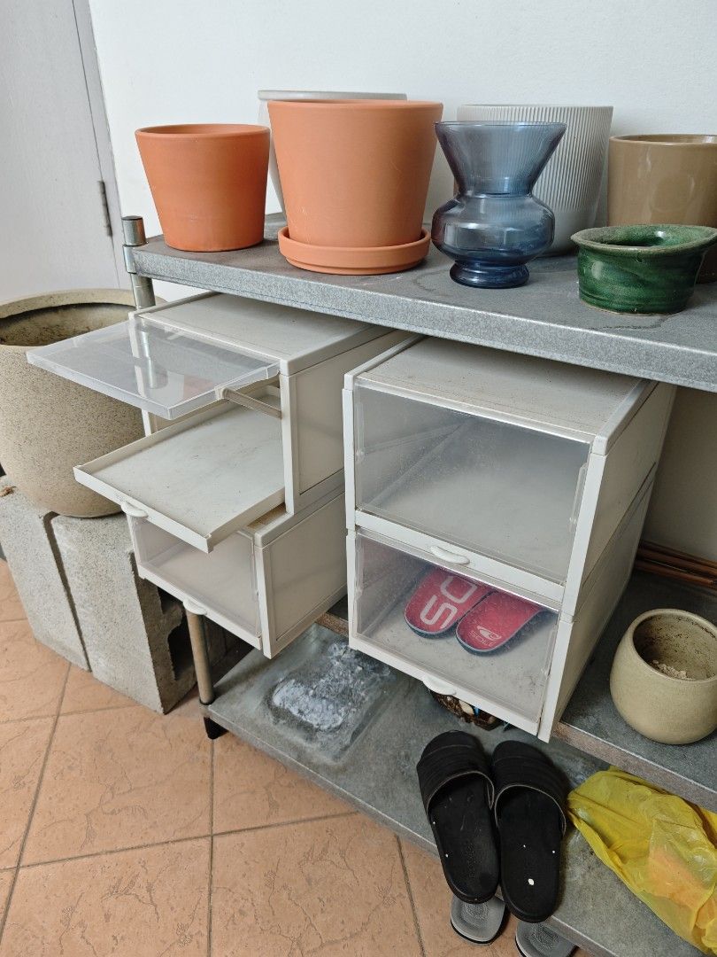 Stackable Shoe Storage Boxes with Clear Fronts449219163273318400
