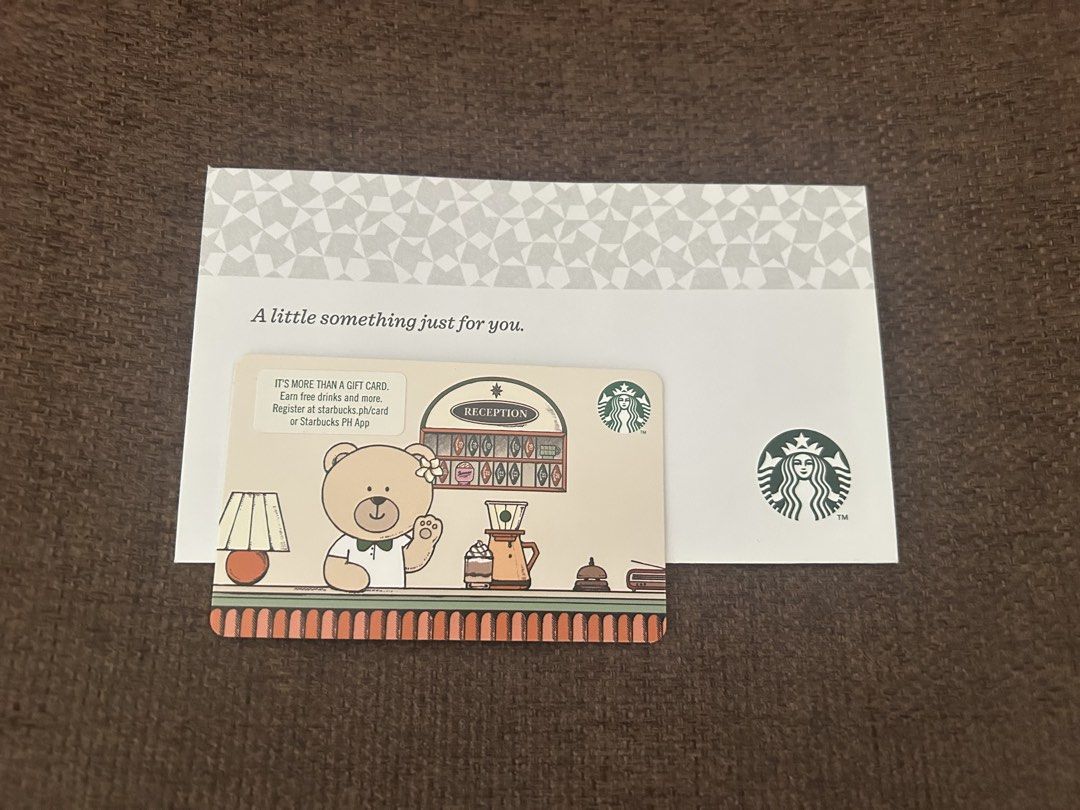 Starbucks Card : 2026 Bearista (Category: Vouchers) located in Binan City. Submitted by impulsebuyer12 (Listing ID 1436903611, Image 1). Description: Zero load, PIN intact, Unregistered For SB PH use only.