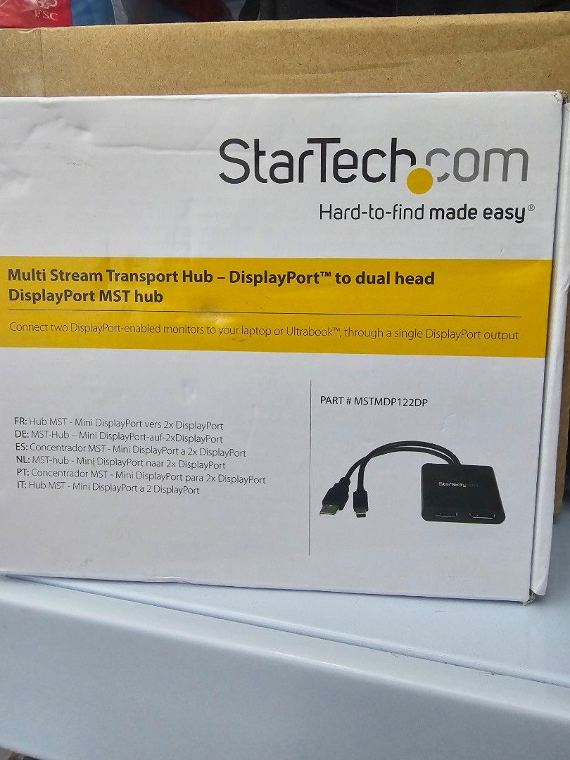 StarTech MSTMDP122DP Mini DisplayPort Adapter449591913628323842