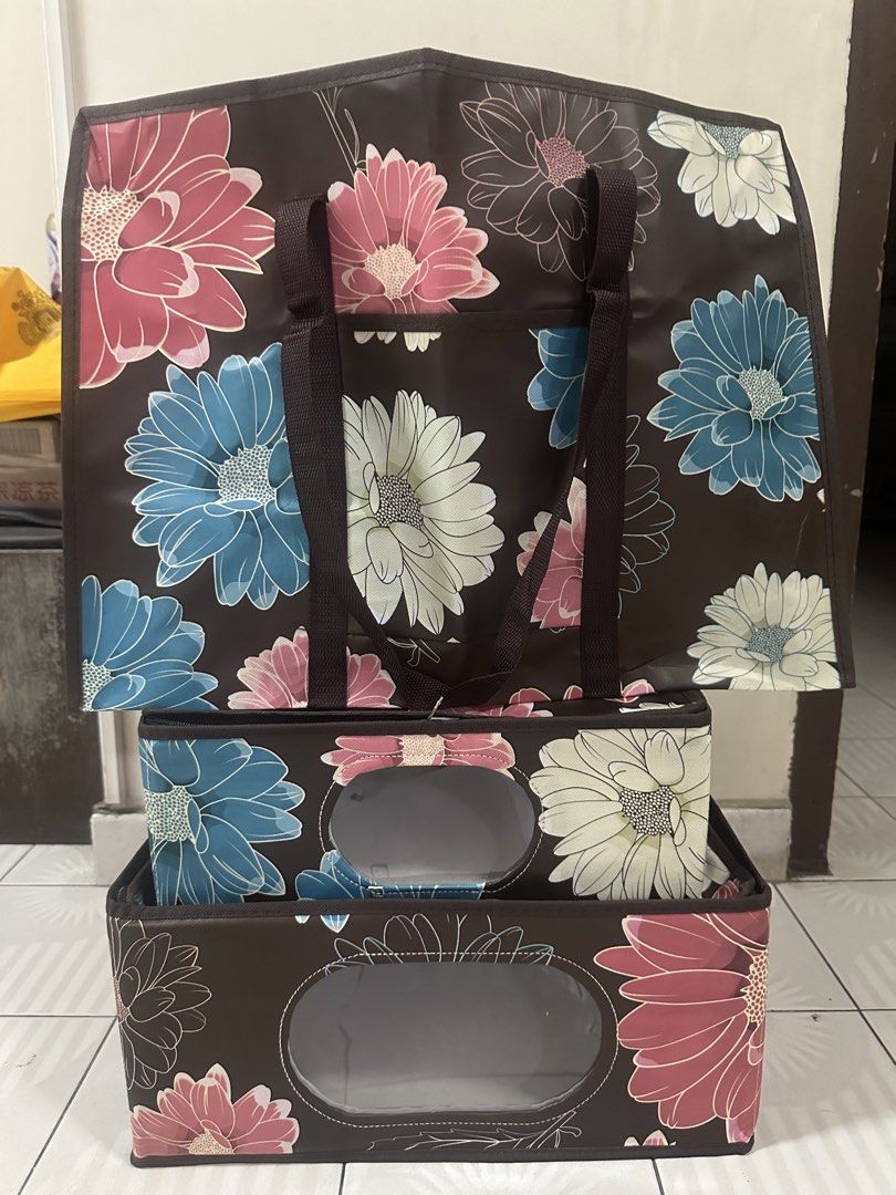 Storage Bag and Foldable Boxes Set449542947310161920