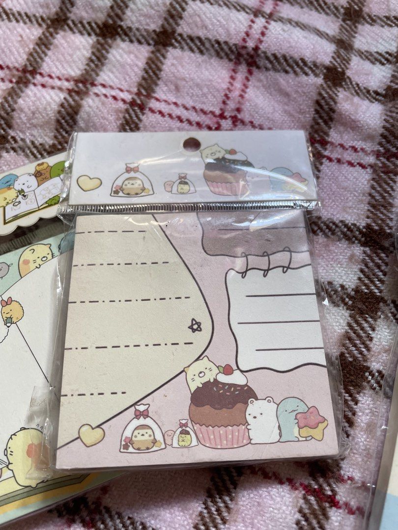 Sumikko Cutie Notepads (Category: Stationery & School Supplies) located in Manila. Submitted by melo_chann (Listing ID 1385553197, Image 3). Description: can do per piece just dm me 💌 📍MOP : Gcash or Bank Transfer 📍MOD : J&T.