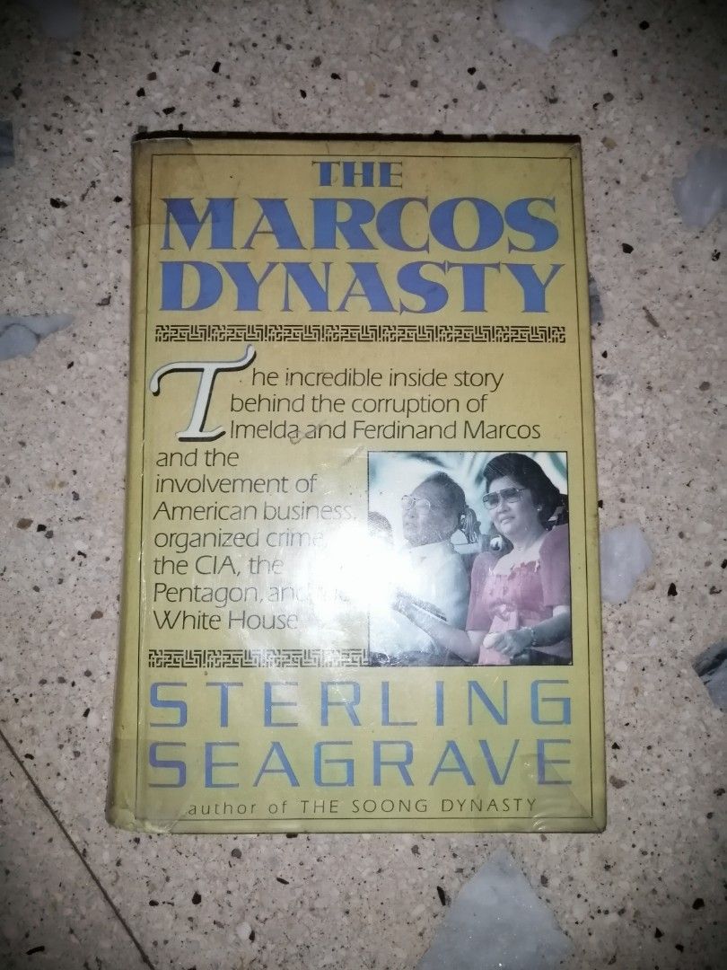 The Marcos Dynasty (Category: Storybooks) located in Makati City. Submitted by booksbymarvin (Listing ID 1436833220, Image 1). Description: For sale Hardbound. In good condition MOD, MOP: LBC GRAB, GCASH, BPI.