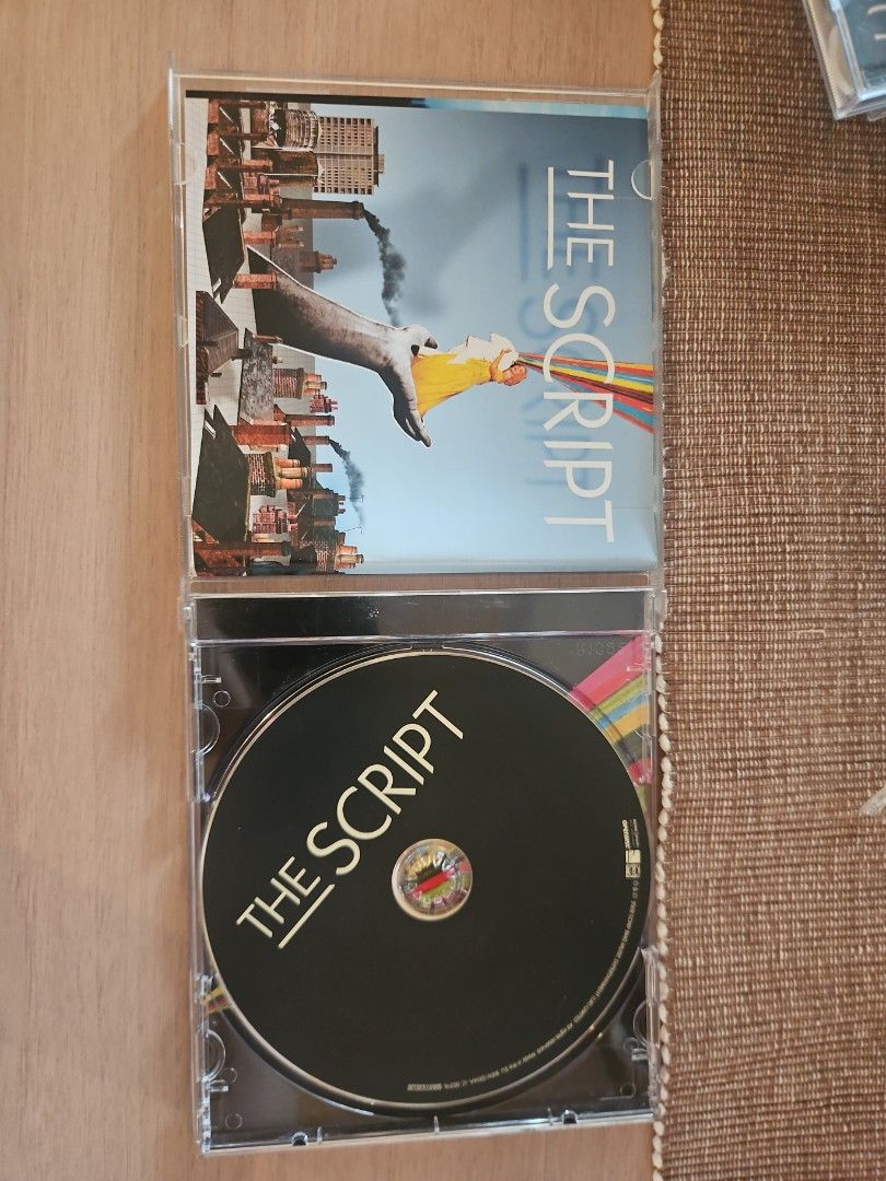 The Script (Category: CDs & DVDs) located in Singapore. Submitted by rainnn04 (Listing ID 1436900507, Image 3). Description: .