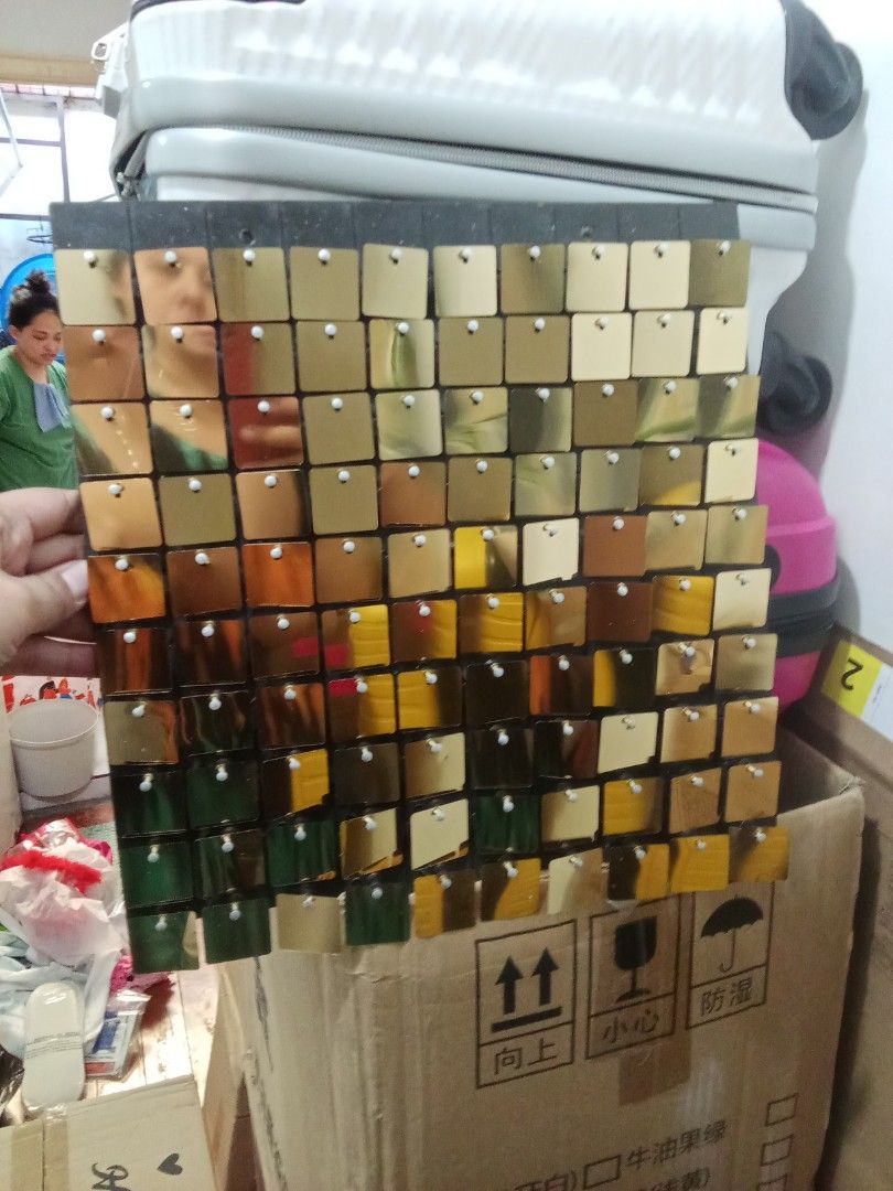 Tile Sequence for events (Category: Wall Decor) located in Valenzuela. Submitted by chris_cruz (Listing ID 1436926879, Image 2). Description: - Tile Sequence for events - Pick up or via lalamove only. -DF not included in the price - PRICE: negotiable.