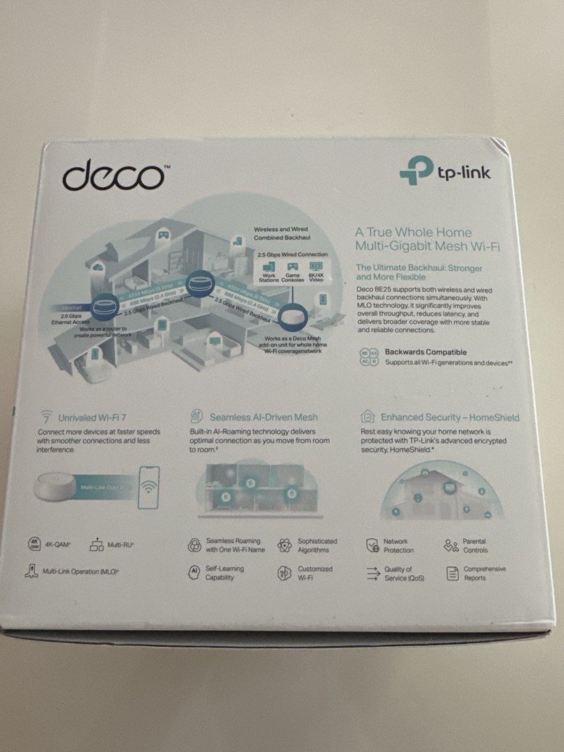 TP-Link Deco BE5000 Wi-Fi 7 Mesh Router451548550383554561