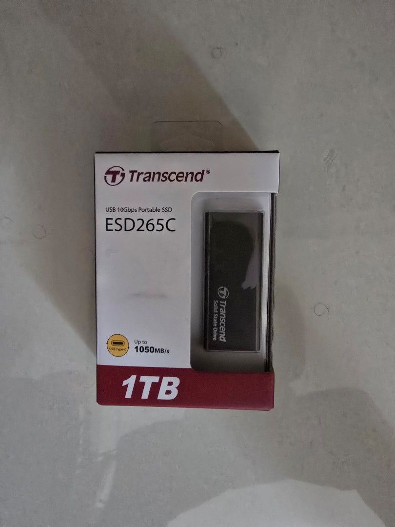 Transcend ESD265C 1TB Portable SSD449377570558453760