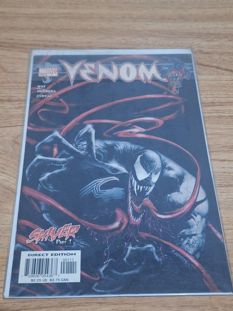 Venom shiver comics (Category: Comics & Manga) located in Manila. Submitted by 360_garage (Listing ID 1436940049, Image 1). Description: -venom shiver #1 -very fine condition.