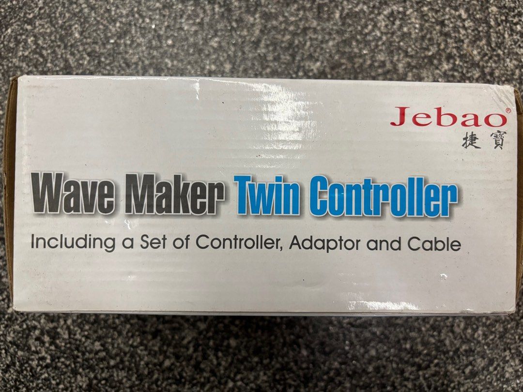 Wave Maker Twin Controller (Category: Homes & Other Pet Accessories) located in Singapore. Submitted by gemma_surf (Listing ID 1436835021, Image 2). Description: It adjusts the frequency of the pulse in some wave modes. So if you are in a pulse mode if you have dial at one side there will be long delay between pulses, but turn to other side and there will be a very short delay between pulses.