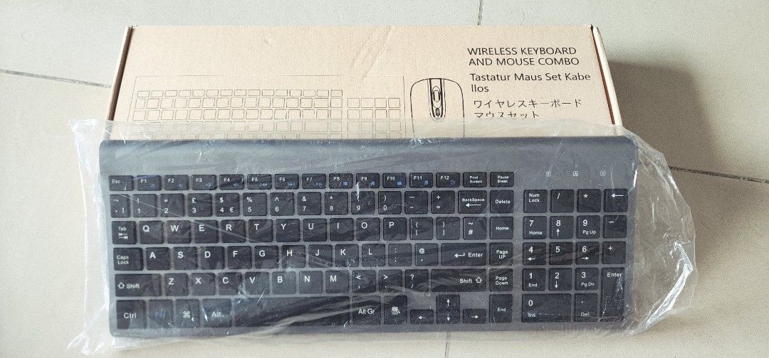 Wireless Keyboard and Mouse Combo449172773086187520