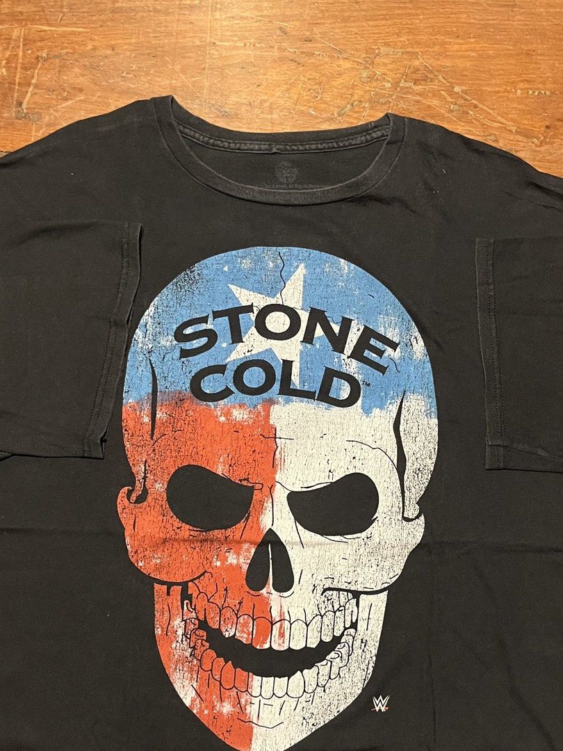 WWE Wrestling Vintage Bundle Shirt Tee (Category: Tshirts & Polo Shirts ) located in Muntinlupa City. Submitted by ThriftTrap (Listing ID 1436985077, Image 2). Description: Will sell as bundle for 1,500+sf. See individual postings for details John Cena - Medium/Large Stone Cold - Top Left - SOLD. Bottom right - XL/XXL .
