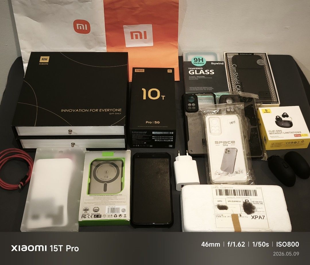 Xiaomi Mi10T Pro 5G 8/256 GB (Category: Xiaomi) located in Makati City. Submitted by ichbinprin28965 (Listing ID 1436848055, Image 1). Description: Selling my Personal used Xiaomi Mi10T Pro 5G Well taken care and not abused, still in good condition. No History of Repair. Reset and Test all you want. Very Smooth Unit. Complete Package includes: Xiaomi Mi10T Pro 5G Original 33 Watts Charger (used) Original Charging Cable (used) Original Type C to 3