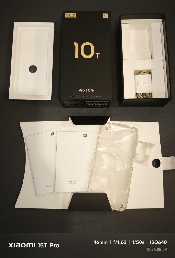 Xiaomi Mi10T Pro 5G 8/256 GB (Category: Xiaomi) located in Makati City. Submitted by ichbinprin28965 (Listing ID 1436848055, Image 3). Description: Selling my Personal used Xiaomi Mi10T Pro 5G Well taken care and not abused, still in good condition. No History of Repair. Reset and Test all you want. Very Smooth Unit. Complete Package includes: Xiaomi Mi10T Pro 5G Original 33 Watts Charger (used) Original Charging Cable (used) Original Type C to 3