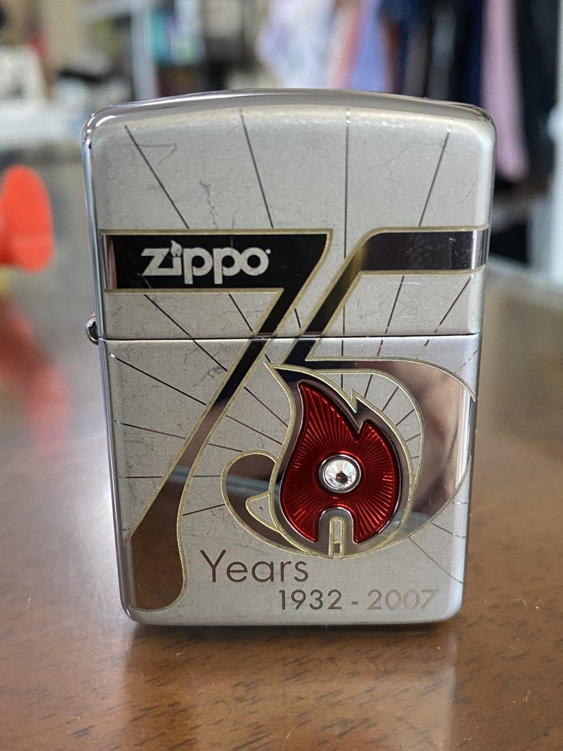 2007 Zippo 75th Anniversary Limited Edition Swarovski Lighter Philippines Edition - Preloved / No Box / As Is / Numbered 1 of 300 (Category: Vintage Collectibles) located in Manila. Submitted by madmaxshop (Listing ID 1441227847, Image 1). Description: .