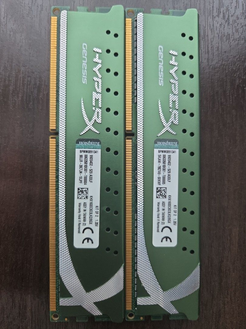 2x HyperX Genesis DDR3 RAM Modules470153366382858240