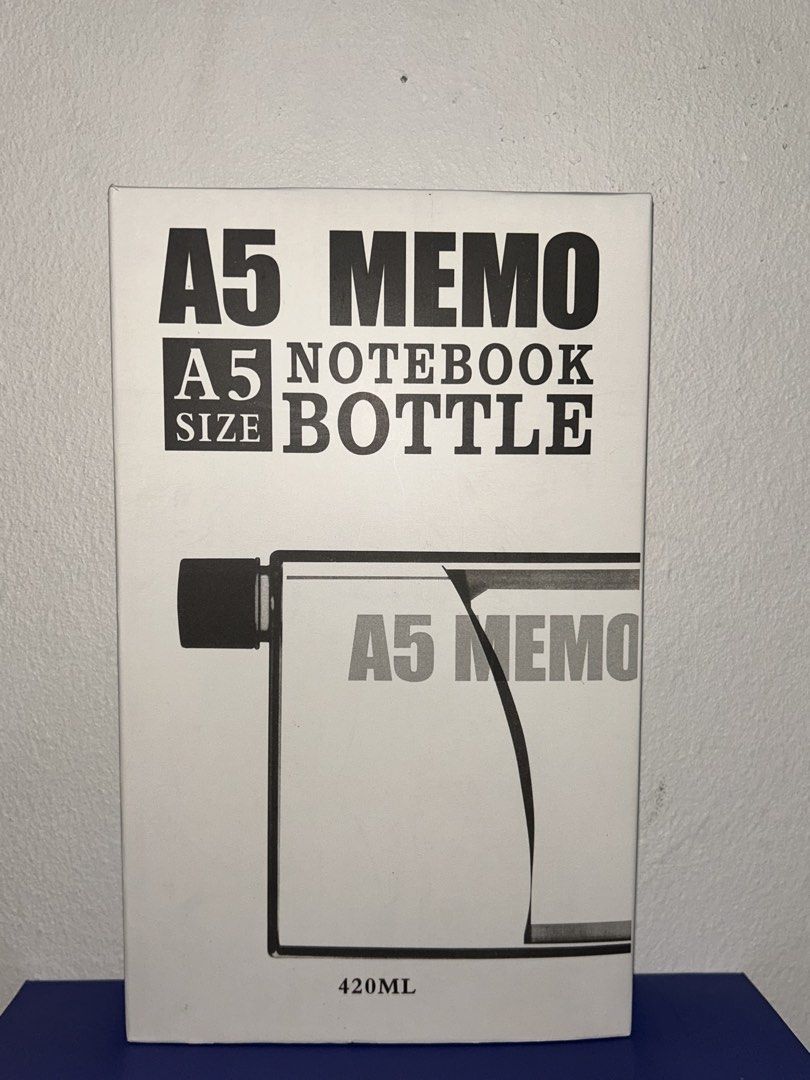 A5 Memo Notebook Water Bottle 420ml470362677576345600